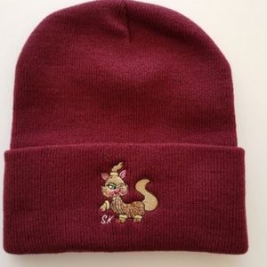 SugarKitten Beanies (Black or  Maroon)